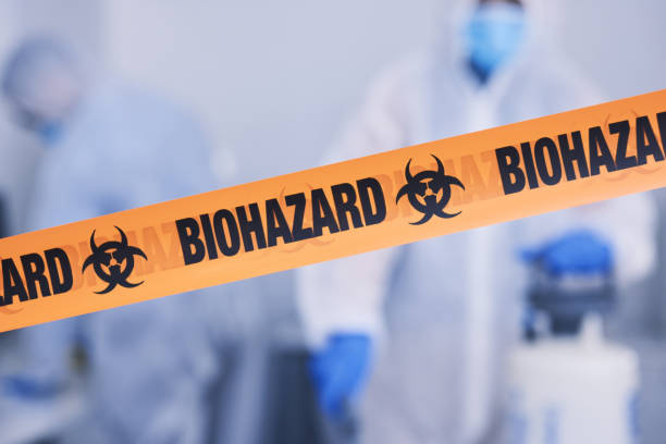 Professional Blood Cleanup technician working in Brownsville, KY